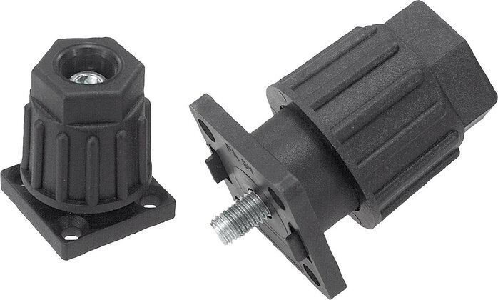 Gerätefüße höhenverstellbar für Aluminiumprofile