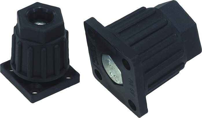 Gerätefüße höhenverstellbar