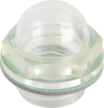 Ölschaugläser gewölbt