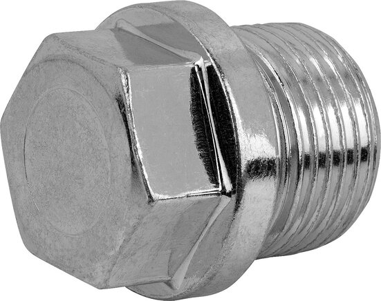 Verschlussschrauben mit Bund und Außensechskant DIN 910