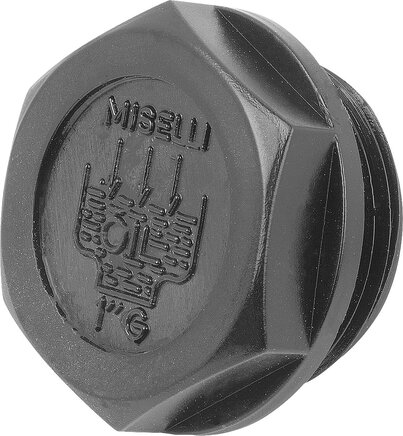 Verschlussschrauben Form A, mit Einfüllsymbol