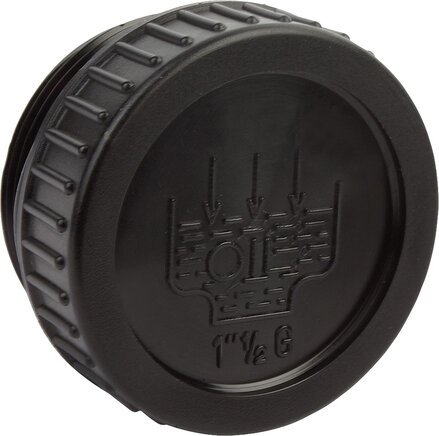 Verschlussschrauben Form A, mit Einfüllsymbol