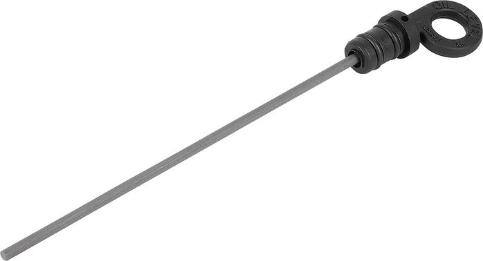 Ölmessstäbe Form D, mit Entlüftungsbohrung