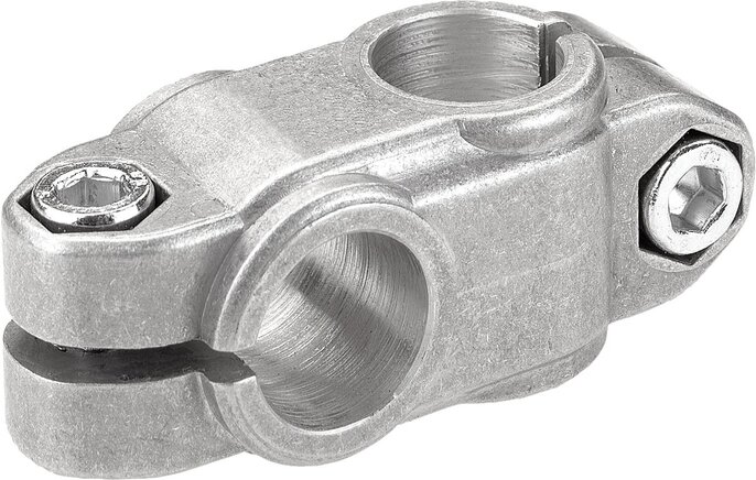 Rohrverbinder Kreuzstück Aluminium