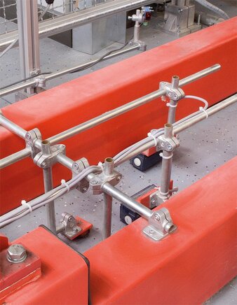 Rohrverbinder Kreuzstück Aluminium