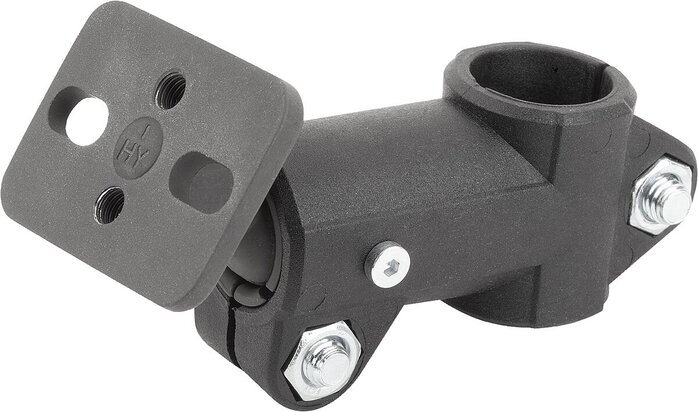 Rohrverbinder T-Stück Kunststoff mit Kugelgelenk