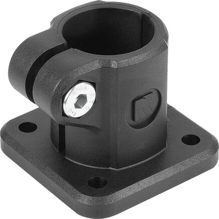 Rohrverbinder Fuß Kunststoff