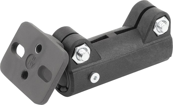 Rohrverbinder gerade Kunststoff mit Kugelgelenk