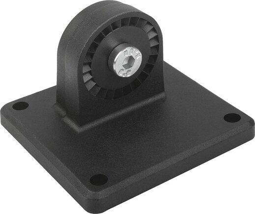 Rohrverbinder Gelenkfuß Kunststoff, mit Innenverzahnung