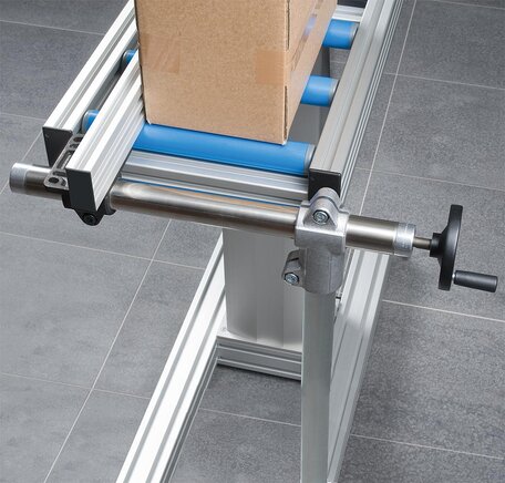 Rohrverbinder Flansch Aluminium, für Lineareinheit