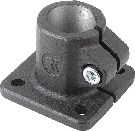 Rohrverbinder Fuß Aluminium, für Lineareinheit