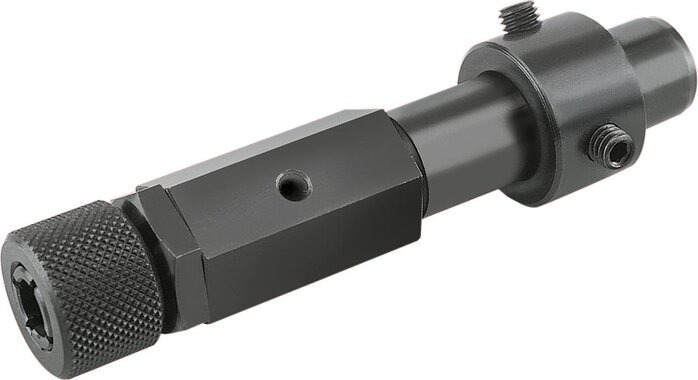 Messuhrenhalter kurze Ausführung mit glattem Schaft