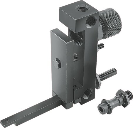 Umlenk-Messuhrenhalter 90 Tasthebel mit Bohrung