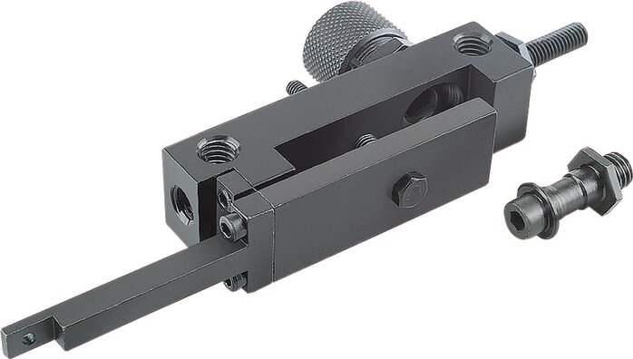 Umlenk-Messuhrenhalter 180 Tasthebel mit Bohrung