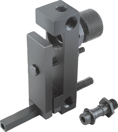 Umlenk-Messuhrenhalter 90 Tasthebel mit Gewinde