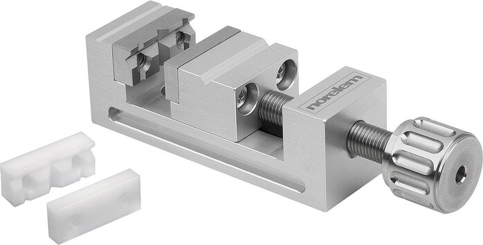 Präzisionsschraubstöcke Edelstahl, Aluminium oder Messing, mini