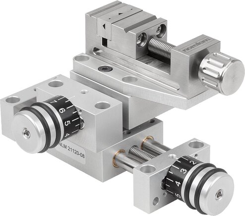 Präzisionsschraubstöcke Edelstahl, Aluminium oder Messing, mini