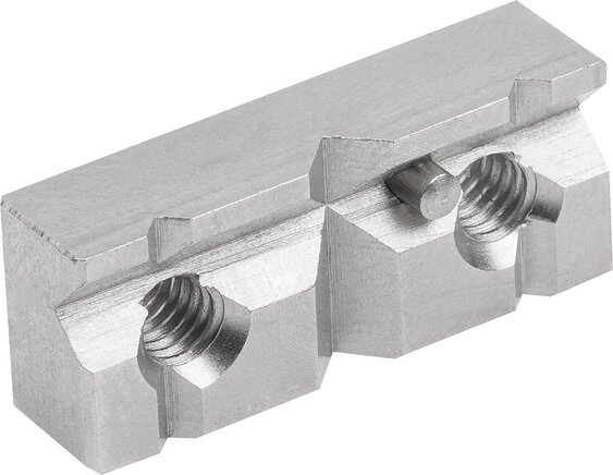 Spannbacken Edelstahl für Präzisionsschraubstöcke