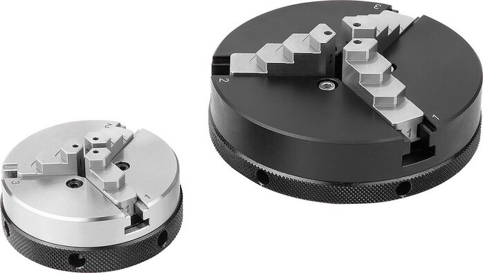 Präzisions-Dreibackenfutter Handspannfutter