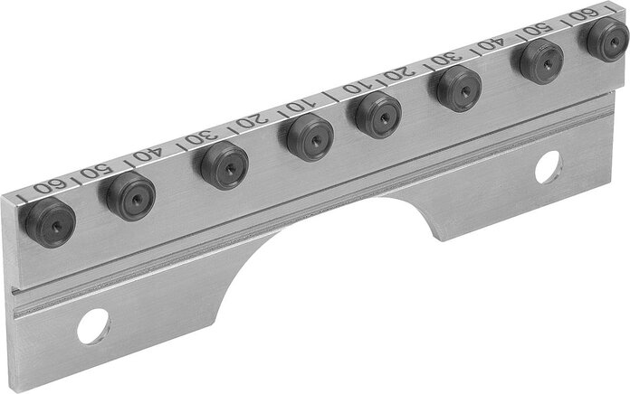 Spannbacken mit Pins