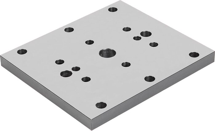 Grundplatte für Zentrisch-Spanner, Form A