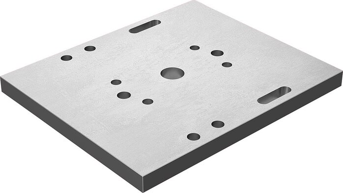 Grundplatte für Zentrisch-Spanner, Form C