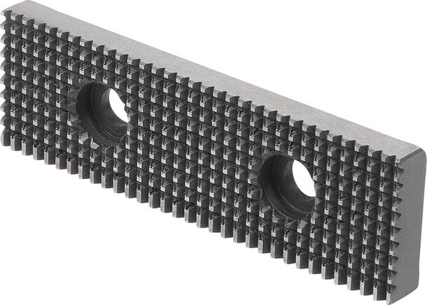 Einschraubbacken für Zentrisch-Spanner 65-80-125 mm, Form C, quer geriffelt