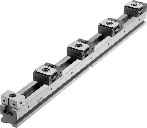 Mehrfach-Spannsysteme Keilspanner einseitig Festbacke ES