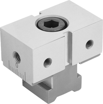 Festbacken ES für Mehrfach-Spannsystem, Form A, Festbacken glatt