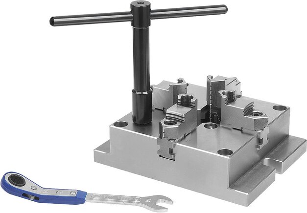 Stationäre 4-Backenfutter Stahl