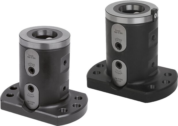 UNILOCK 5-Achs-Basismodul Doppelspannung Systemgröße 80 mm, mit Fuß