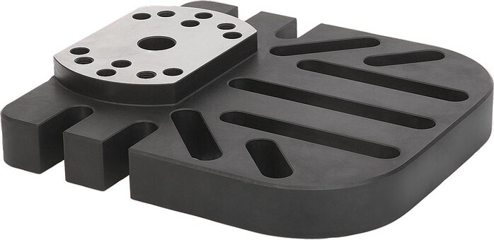 UNILOCK 5-Achs Grundplatten für Universalspannung, große Ausführung, Systemgröße 80 mm