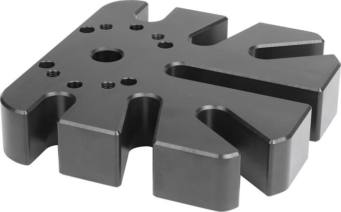 UNILOCK 5-Achs Grundplatten für Universalspannung, kleine Ausführung, Systemgröße 80 mm