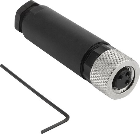 Steckverbinder konfektionierbar mit Schraubanschluss Form A