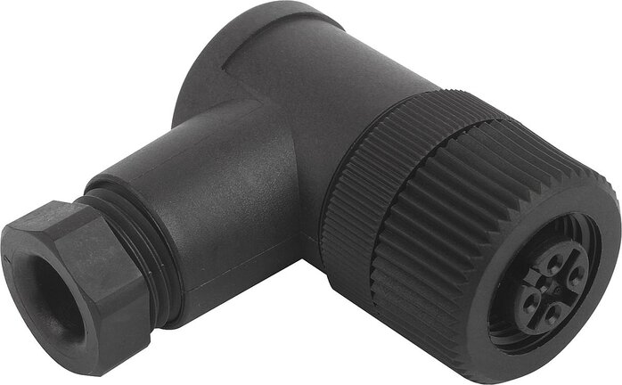 Steckverbinder konfektionierbar mit Schraubanschluss Form B