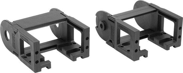 Anschlusselemente Kunststoff für Energieketten, Innenhöhe 35 mm