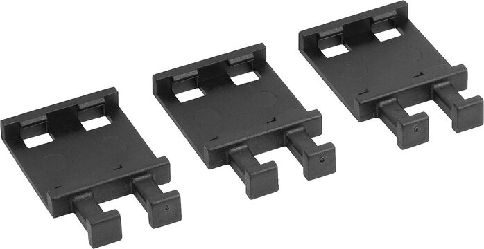 Zugentlastungen Kunststoff für Energieketten, Innenhöhe 45 mm