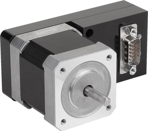 Schrittmotor mit integrierter Positioniersteuerung