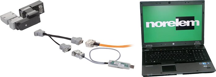 Zubehör für Schrittmotorenmit integrierter Positioniersteuerung