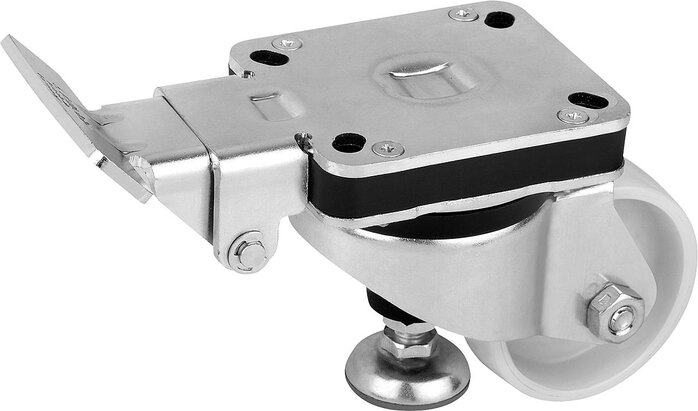 Heberollen mit integriertem Maschinenfuß