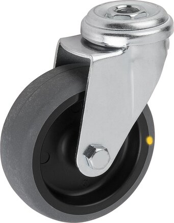 Lenkrolle, elektrisch leitfähig