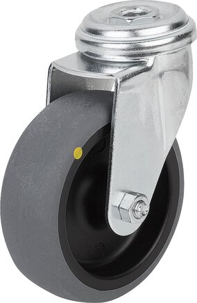 Lenkrolle, elektrisch leitfähig