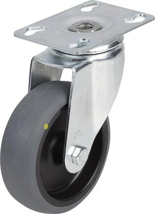 Lenkrolle, elektrisch leitfähig