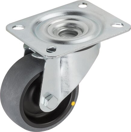 Lenkrolle, elektrisch leitfähig