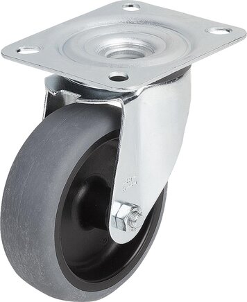 Lenkrolle, elektrisch leitfähig