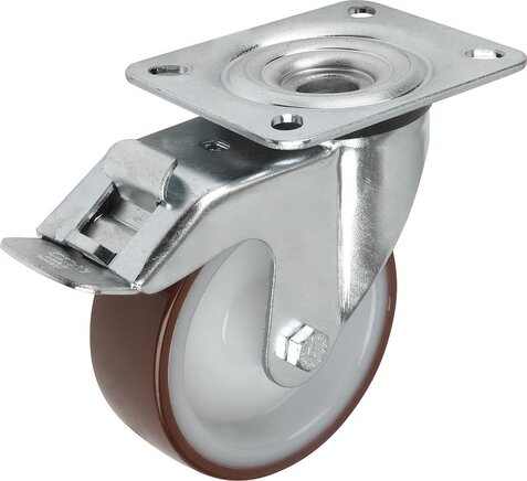 Lenkrolle mit stop-fix