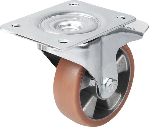 Lenkrolle mit stop fix