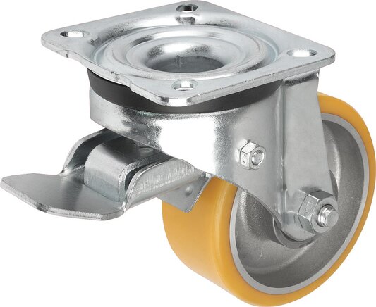 Lenkrolle mit stop-top