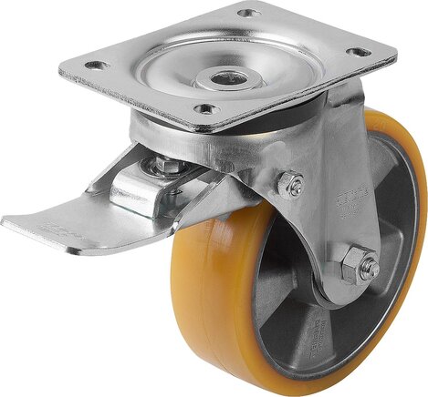 Lenkrolle mit stop-top