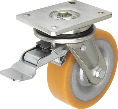 Lenkrolle mit stop-top